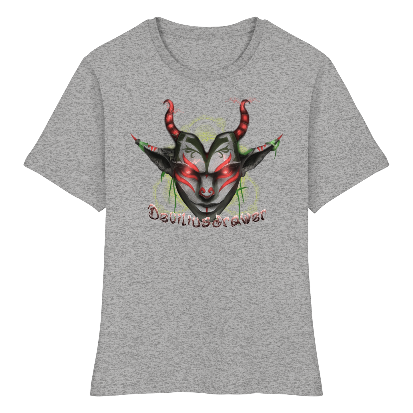 Deviliusdrawer Dark Elf - Fitted Ladies Organic Shirt