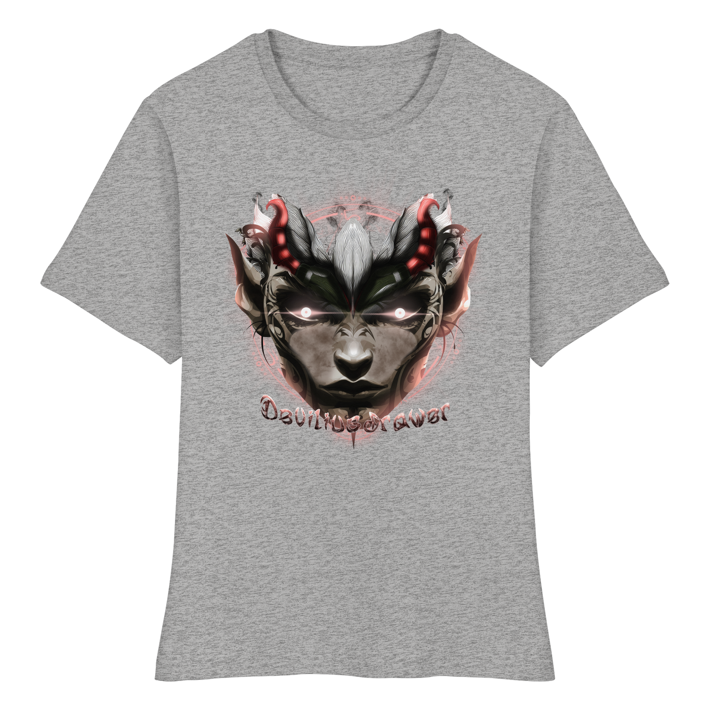 Deviliusdrawer Devils Elf - Fitted Ladies Organic Shirt