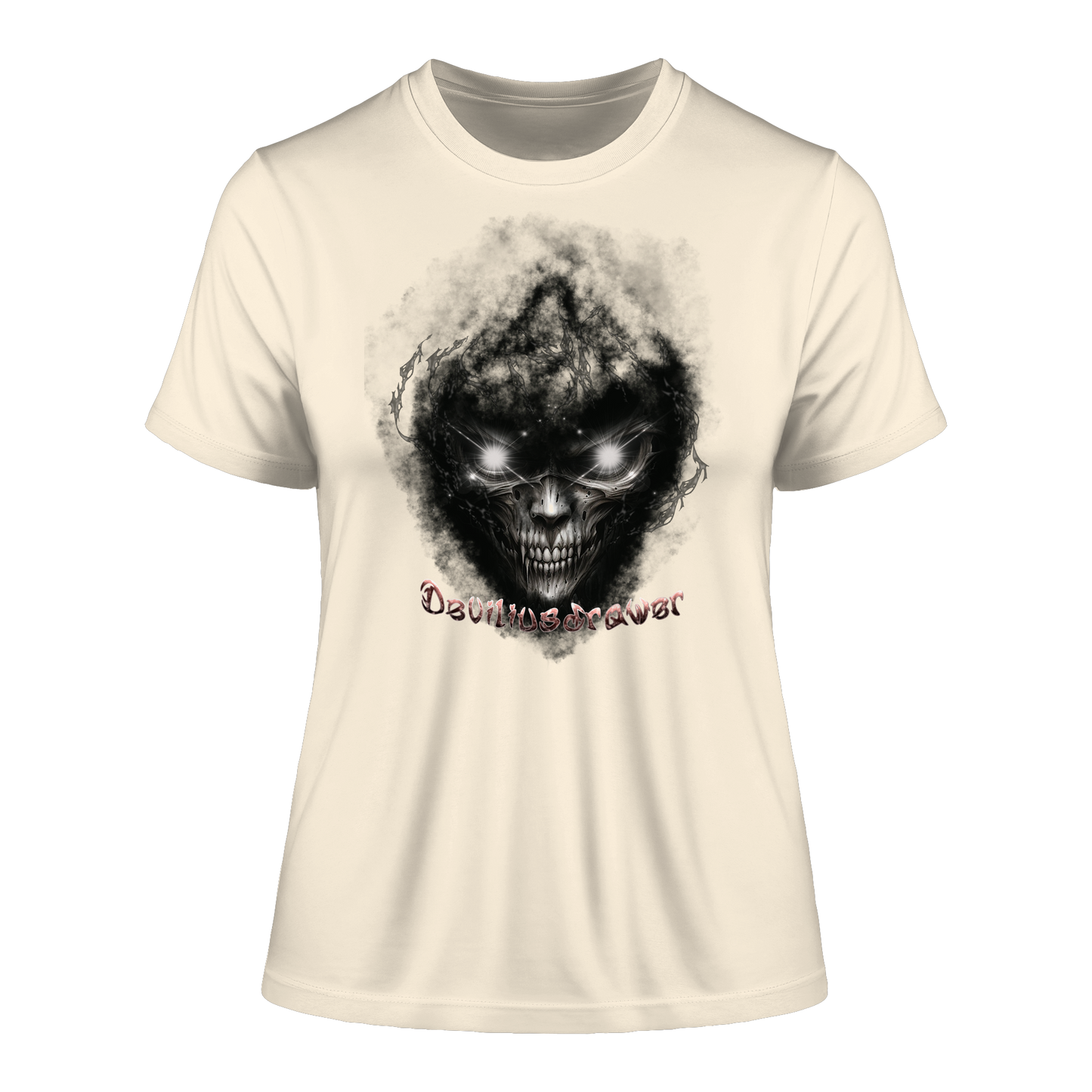Deviliusdrawer Dark Death - Fitted Ladies Organic Shirt