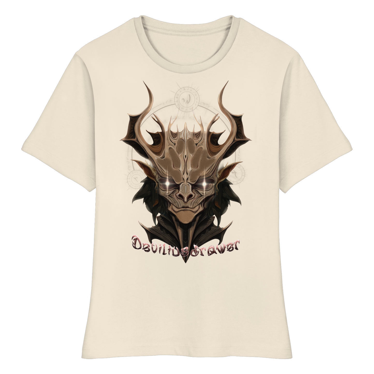 Deviliusdrawer Dark Magician Elf - Fitted Ladies Organic Shirt