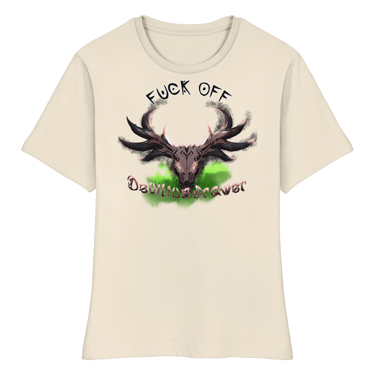 Deviliusdrawer Bad Deer - Fitted Ladies Organic Shirt