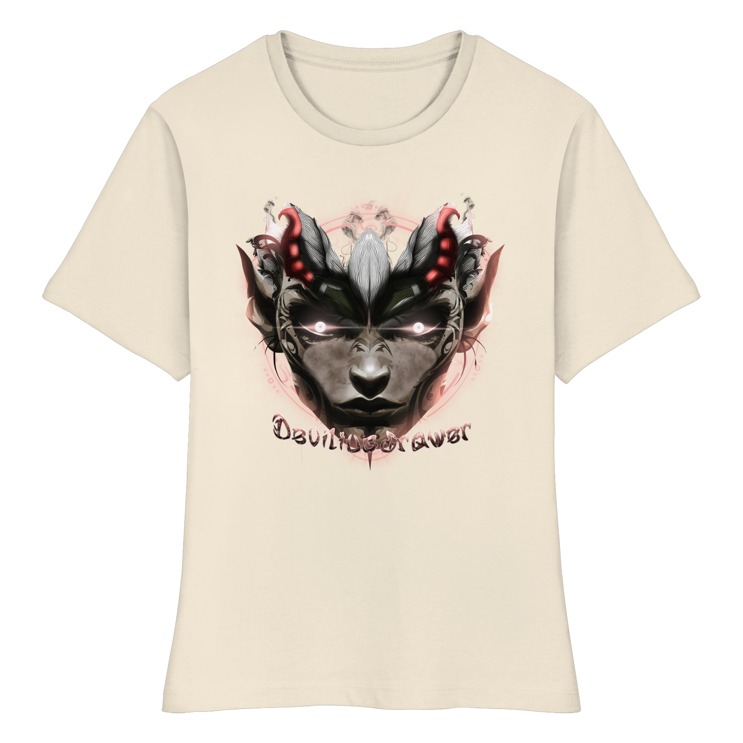 Deviliusdrawer Devils Elf - Fitted Ladies Organic Shirt