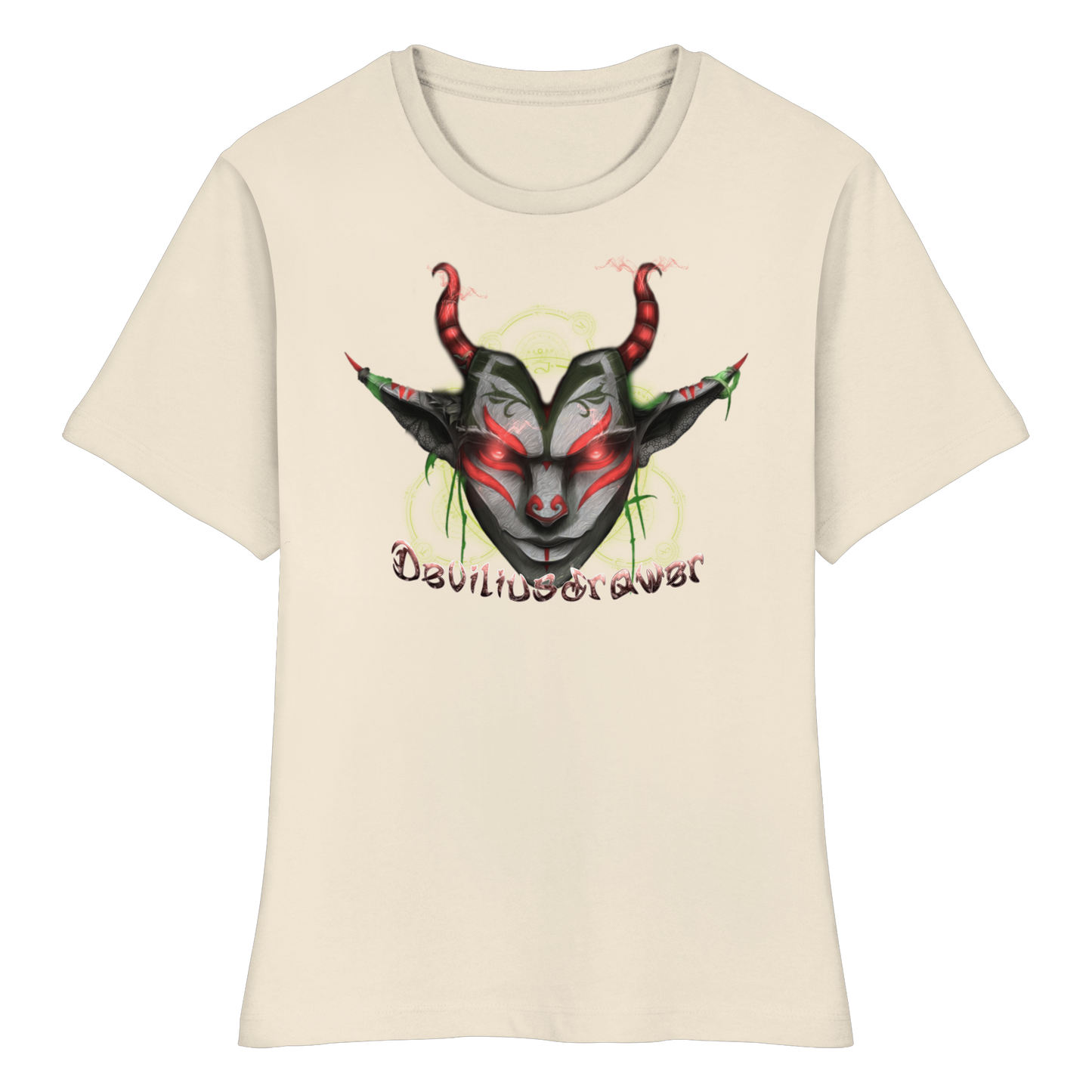Deviliusdrawer Dark Elf - Fitted Ladies Organic Shirt
