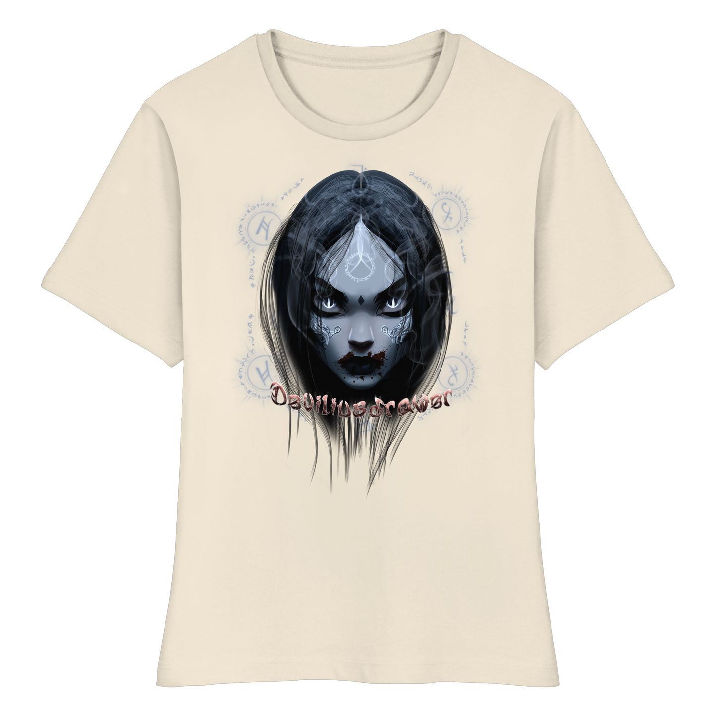 Deviliusdrawer Vampiric Elf - Fitted Ladies Organic Shirt