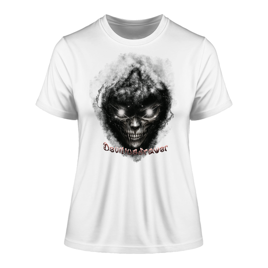 Deviliusdrawer Dark Death - Fitted Ladies Organic Shirt
