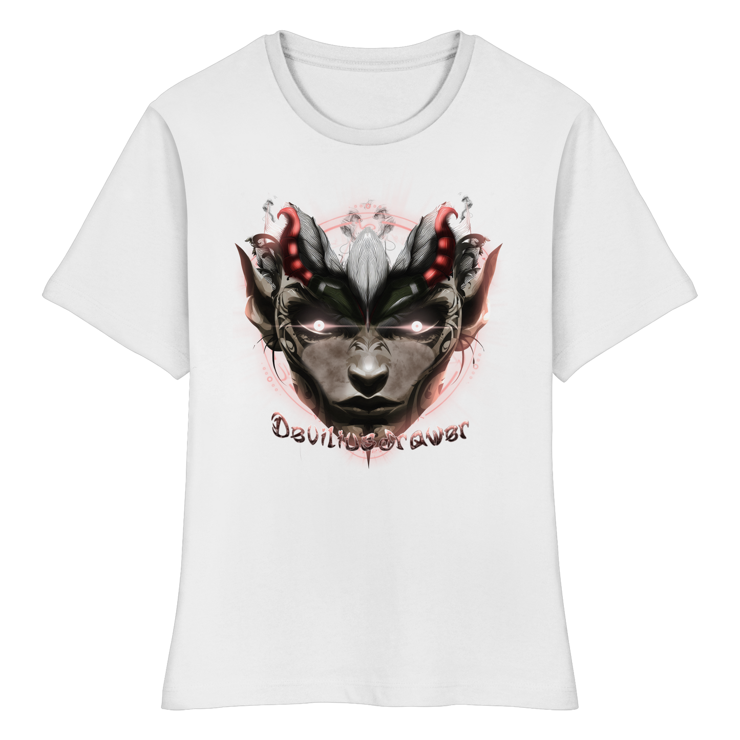 Deviliusdrawer Devils Elf - Fitted Ladies Organic Shirt