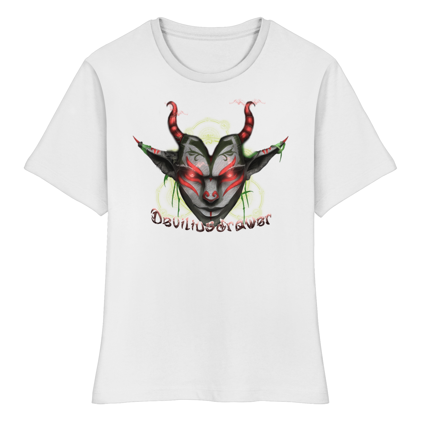 Deviliusdrawer Dark Elf - Fitted Ladies Organic Shirt