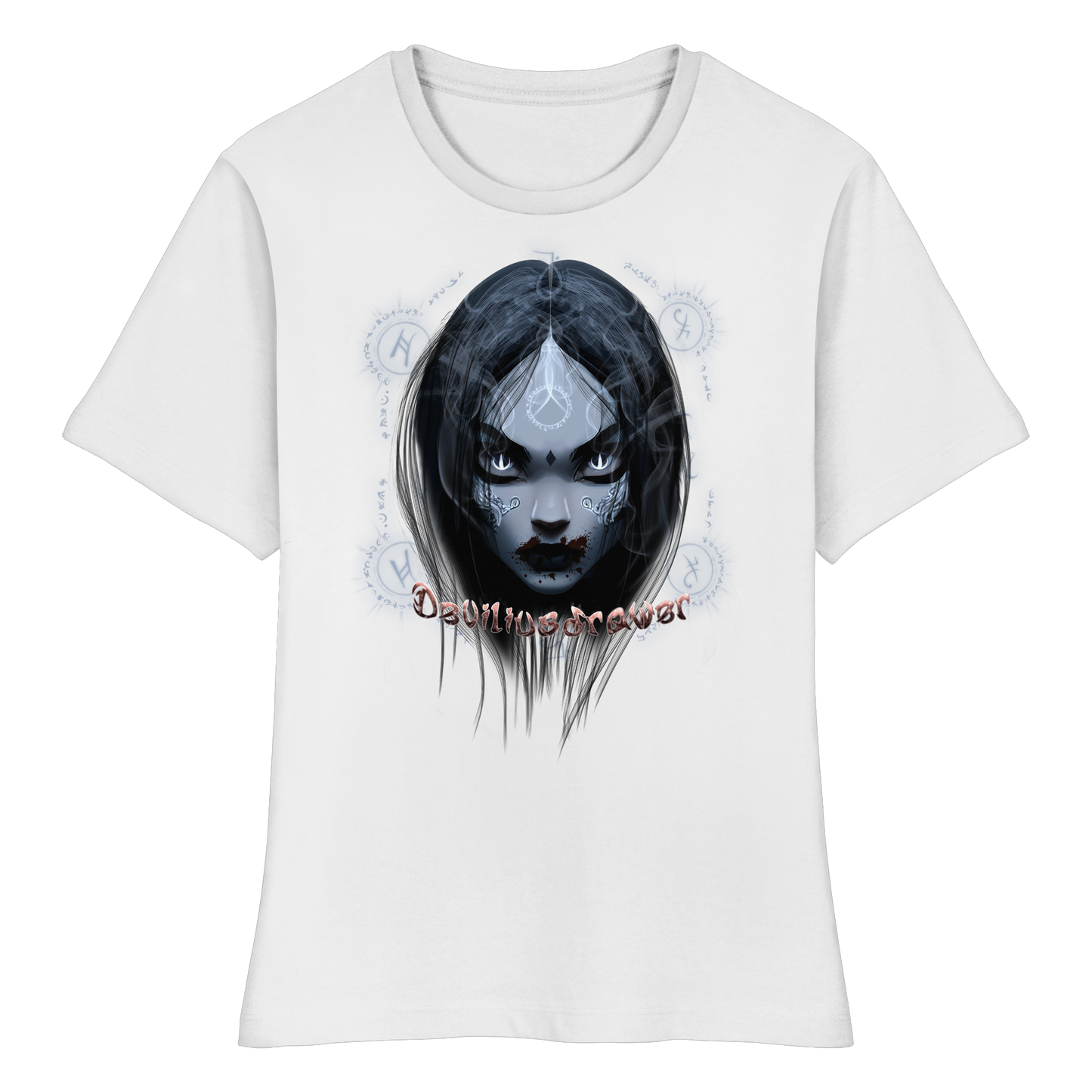 Deviliusdrawer Vampiric Elf - Fitted Ladies Organic Shirt