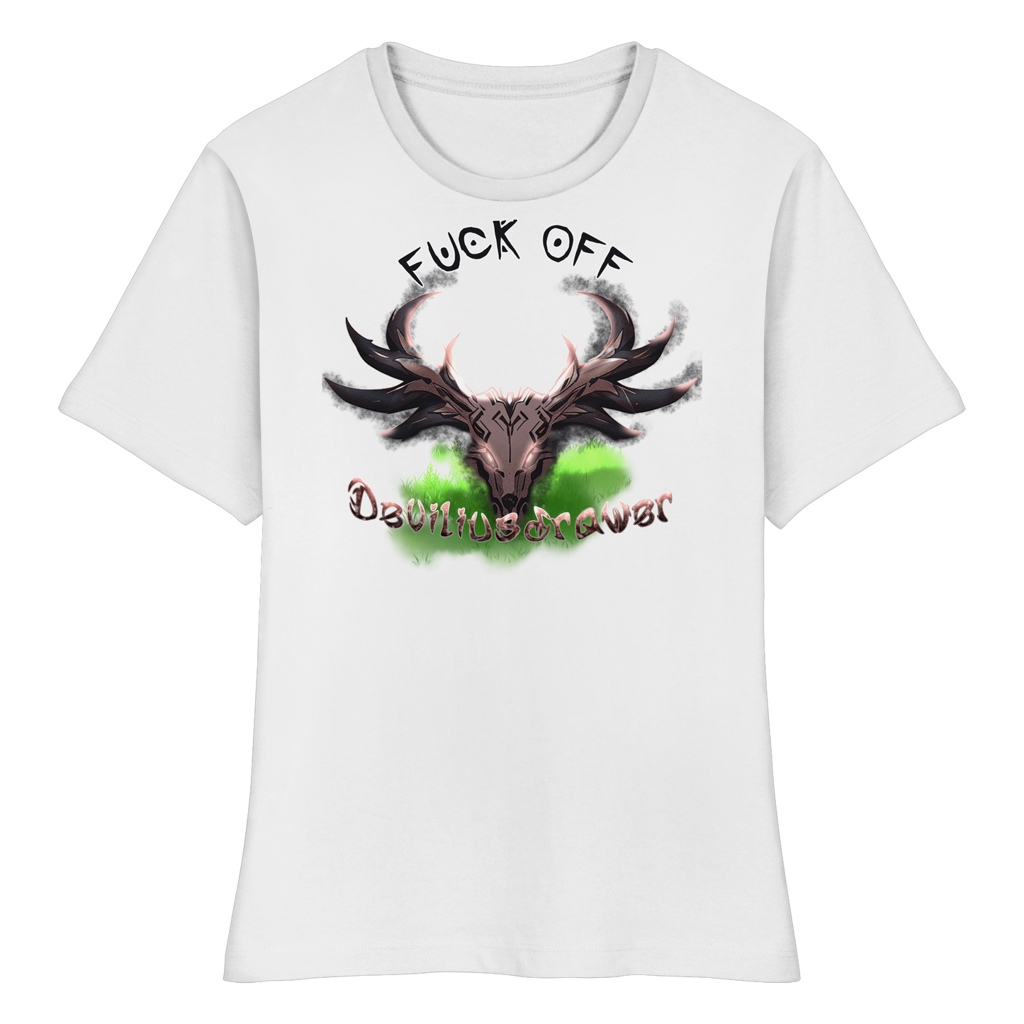 Deviliusdrawer Bad Deer - Fitted Ladies Organic Shirt