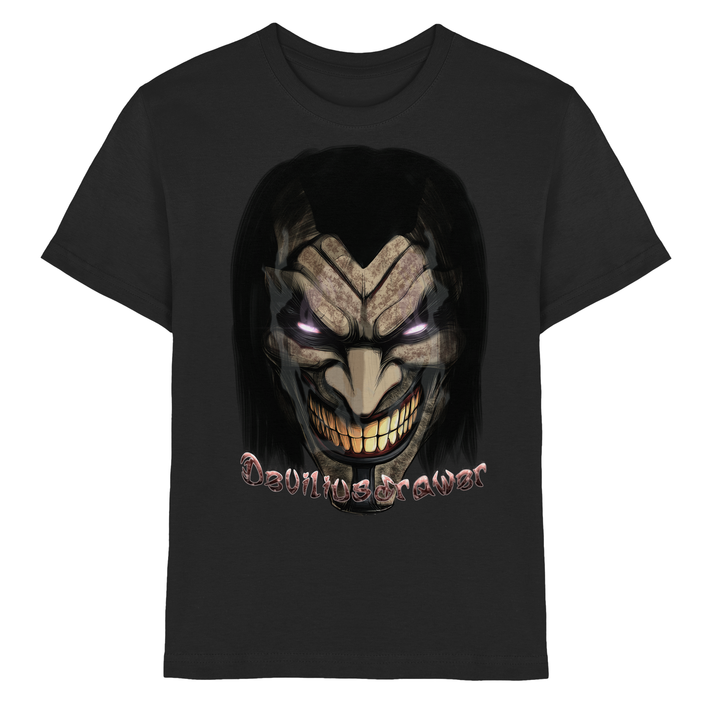 Deviliusdrawer Smiling Devil - Kids Premium Shirt