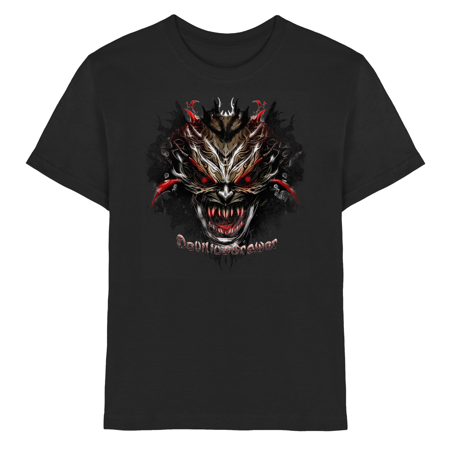 Deviliusdrawer Dark Redeyed Devil - Kids Premium Shirt