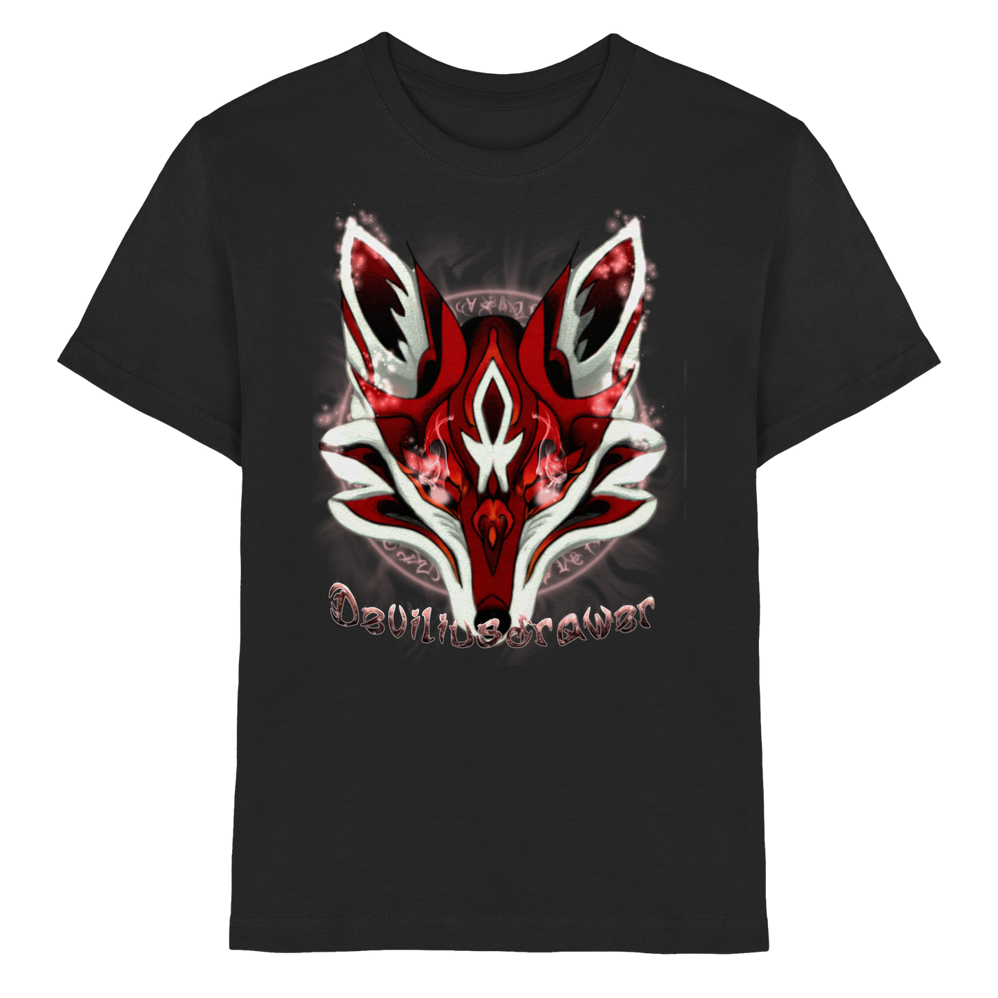 Deviliusdrawer Red Eyed Fox - Kids Premium Shirt
