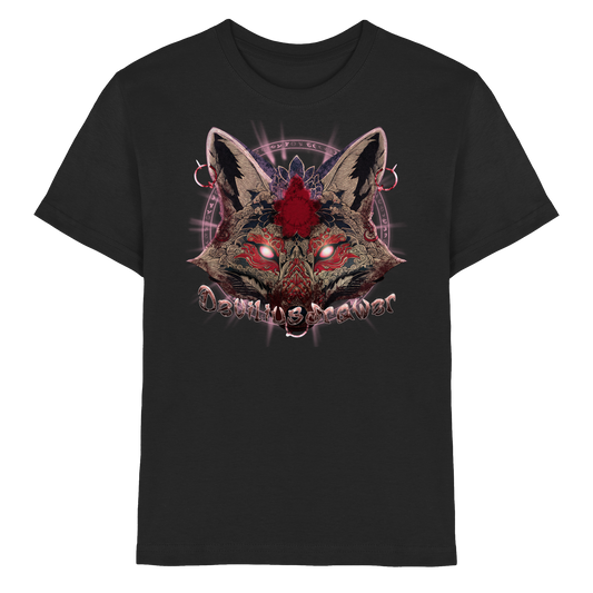 Deviliusdrawer Demon Kitsune - Kids Premium Shirt