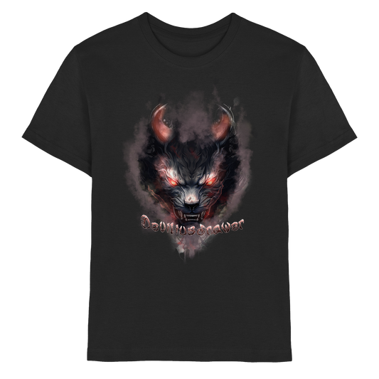 Deviliusdrawer Red Smoked Cat - Kids Premium Shirt