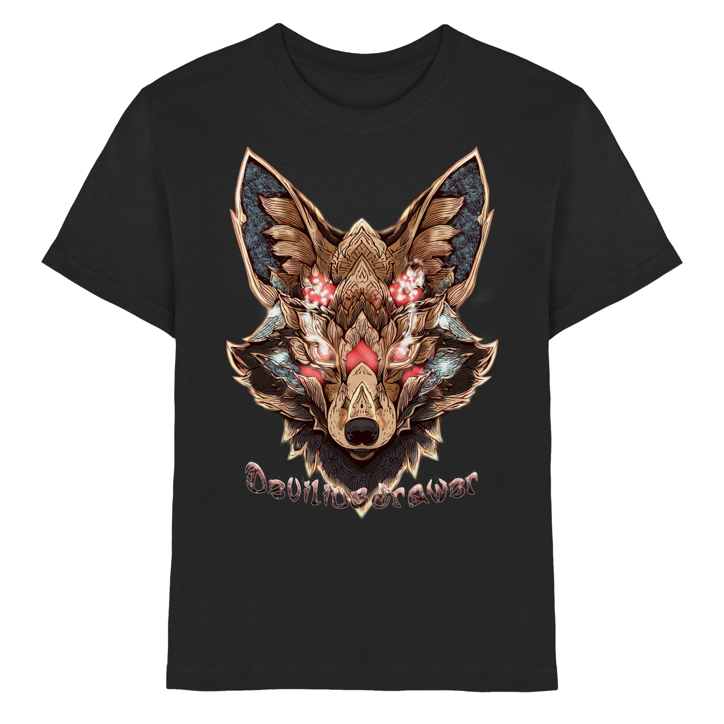 Deviliusdrawer Cristal Kitsune - Kids Premium Shirt