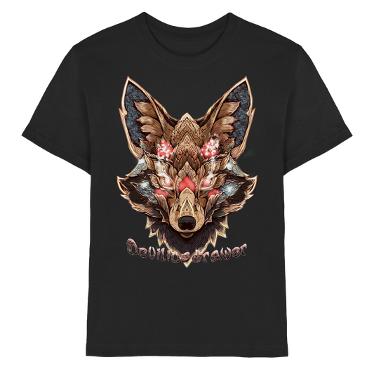 Deviliusdrawer Cristal Kitsune - Kids Premium Shirt