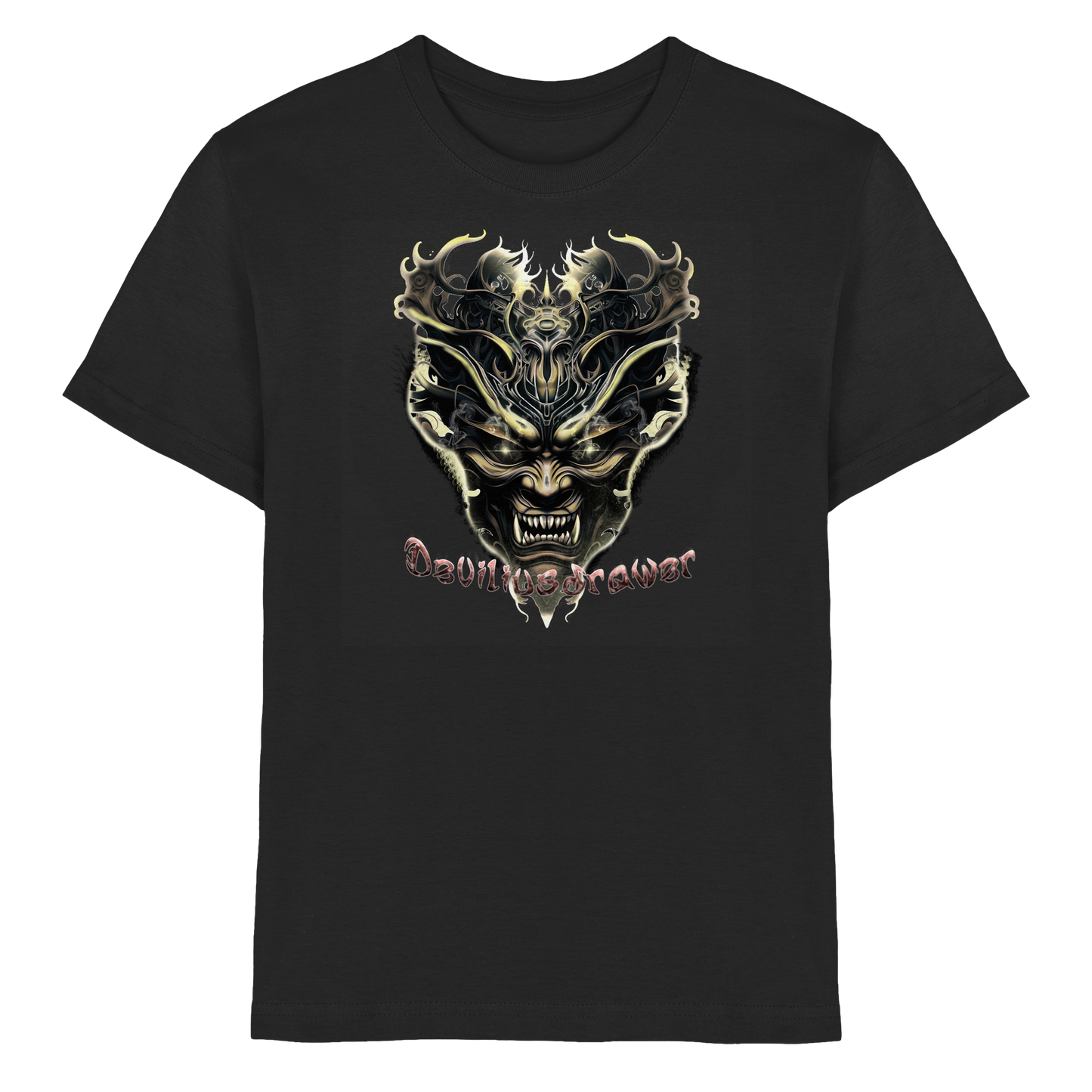 Deviliusdrawer Golden Demon Vampire - Kids Premium Shirt