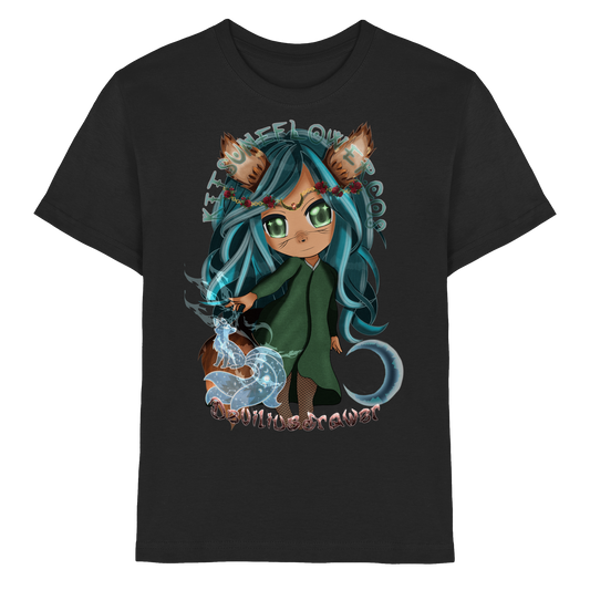 Deviliusdrawer Kitsuneflower - Kids Premium Shirt