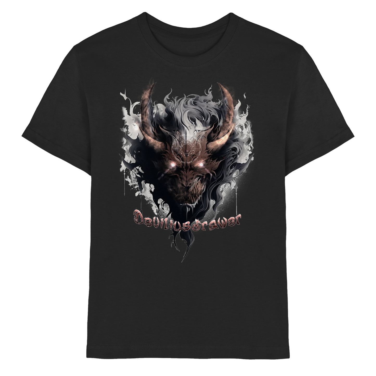 Deviliusdrawer Magic Redeyed Demon - Kids Premium Shirt
