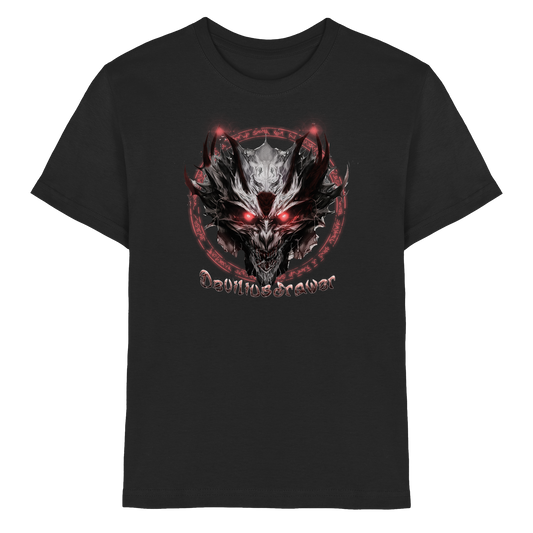 Deviliusdrawer Magic Glow Devil - Kids Premium Shirt