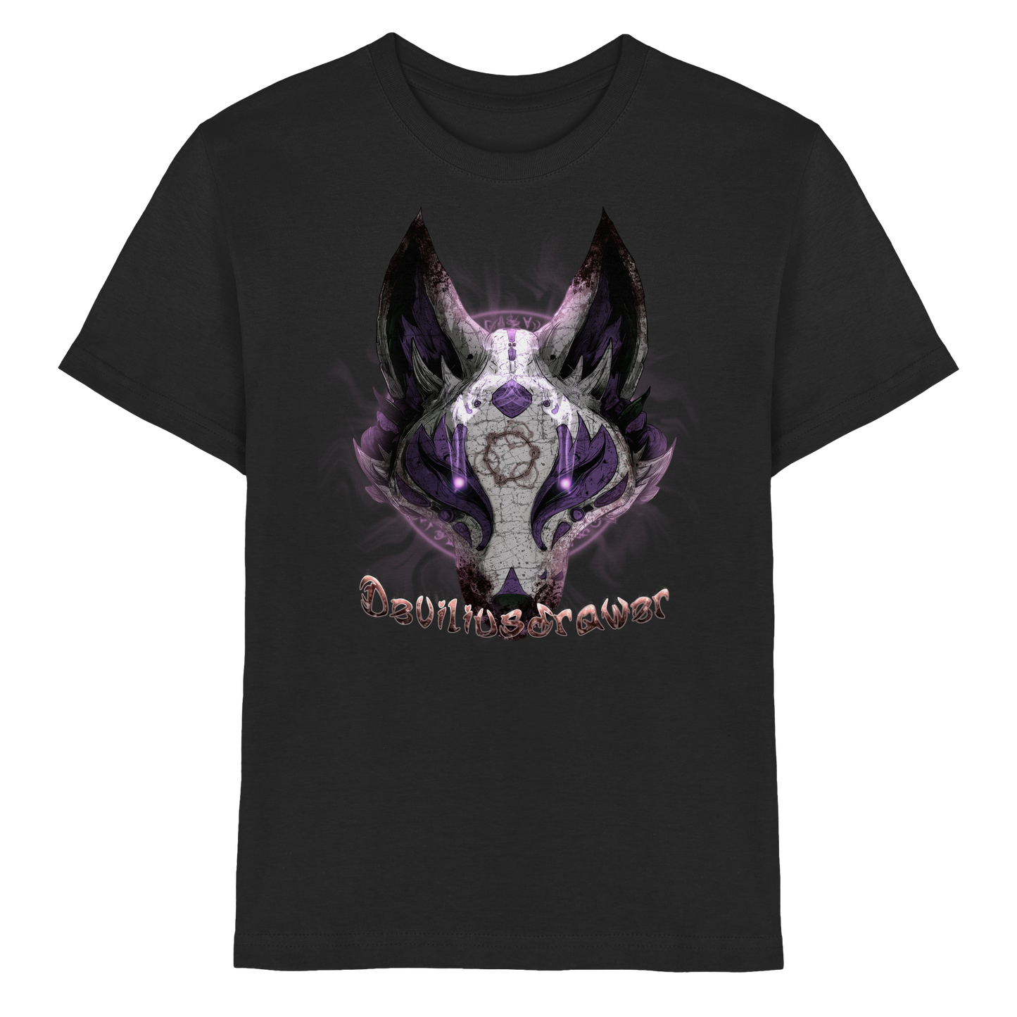 Deviliusdrawer Dark Kitsune - Kids Premium Shirt