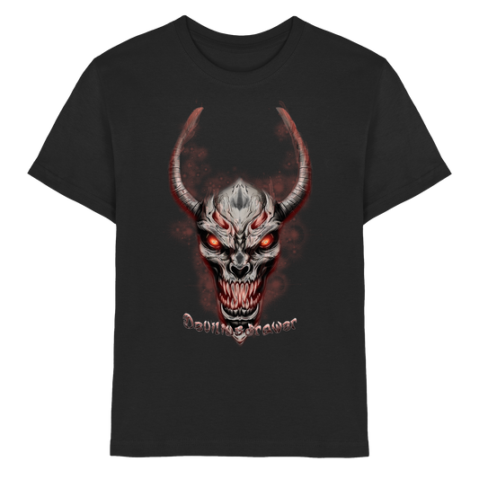 Deviliusdrawer Red Eyed Skeleton - Kids Premium Shirt