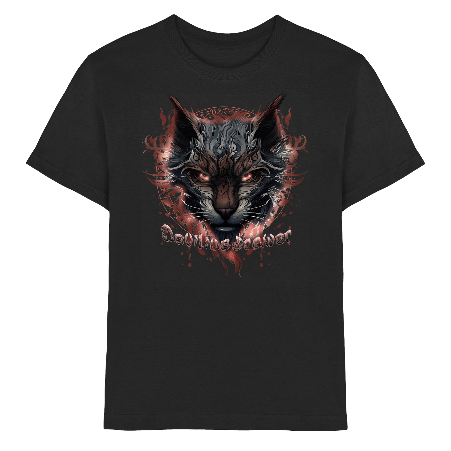 Deviliusdrawer Devil Cat - Kids Premium Shirt