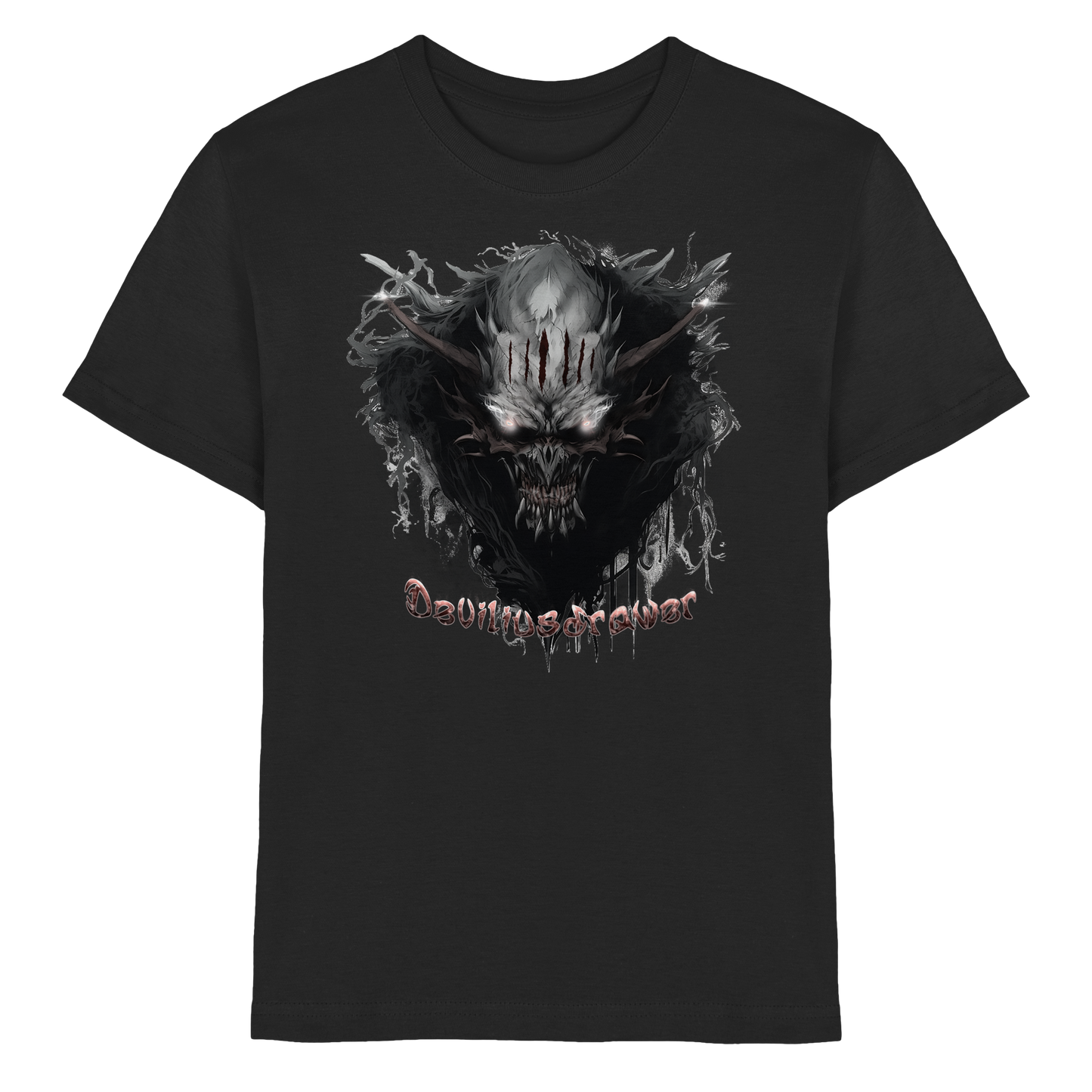 Deviliusdrawer Dark Smoke Demon - Kids Premium Shirt