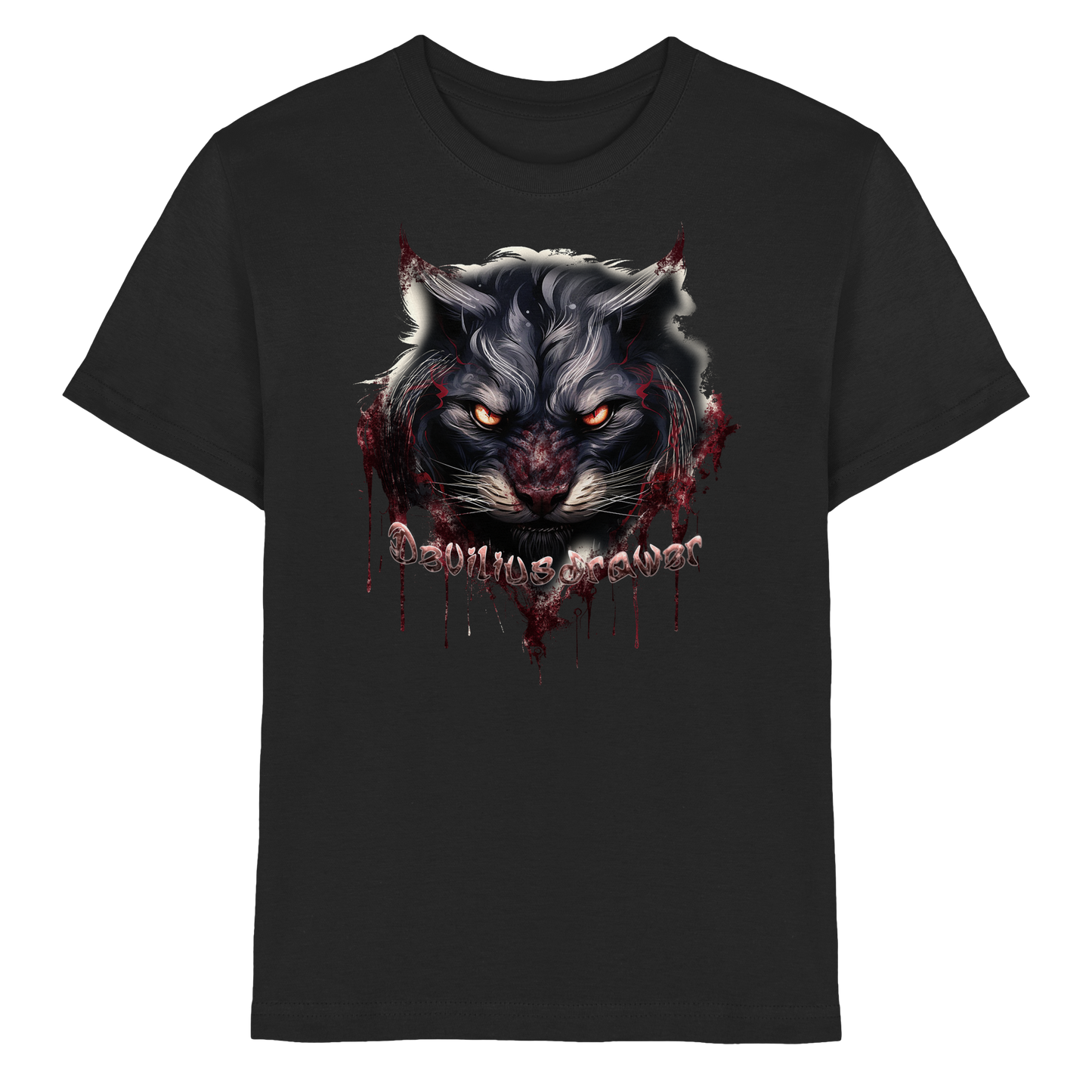 Deviliusdrawer Badass Cat - Kids Premium Shirt