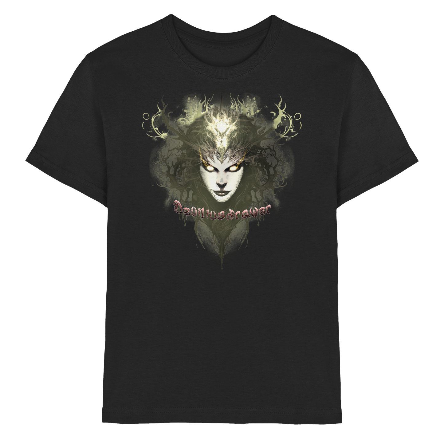 Deviliusdrawer Golden Demonica - Kids Premium Shirt