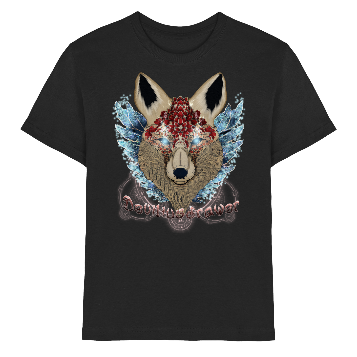 Deviliusdrawer Diamond Kitsune - Kids Premium Shirt