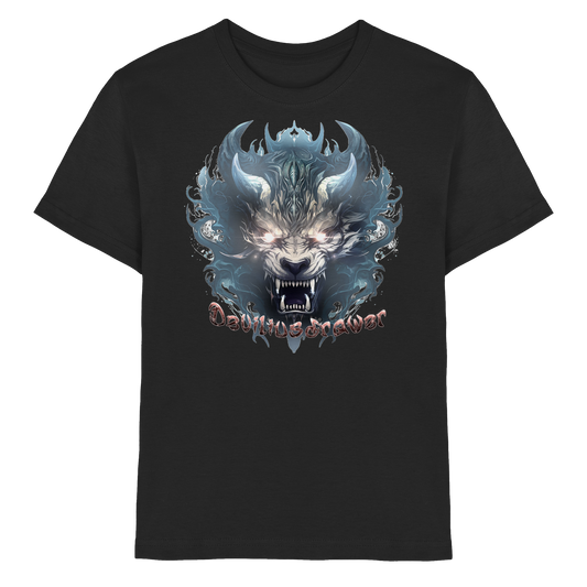 Deviliusdrawer Water Horn Tiger - Kids Premium Shirt