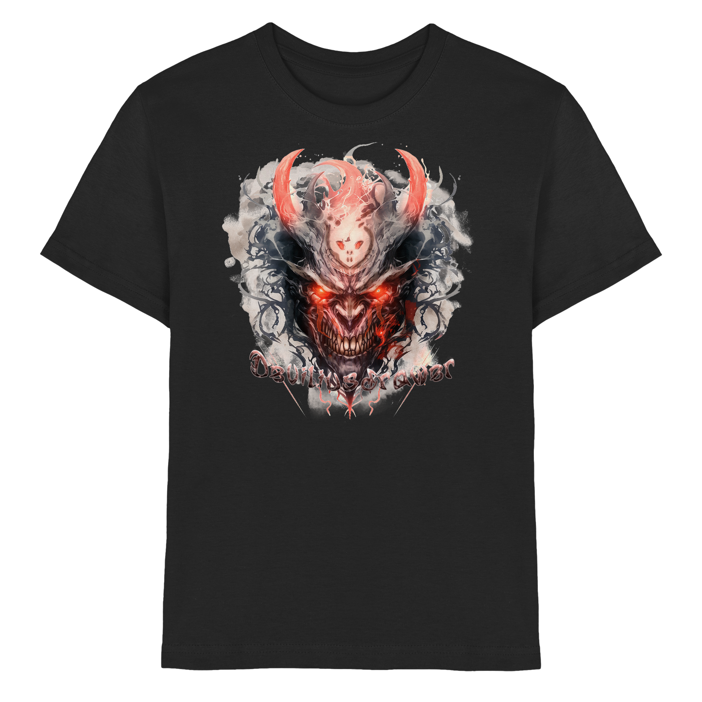 Deviliusdrawer Red Horn Devil - Kids Premium Shirt