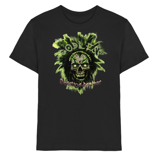 Deviliusdrawer Godless Skull - Kids Premium Shirt
