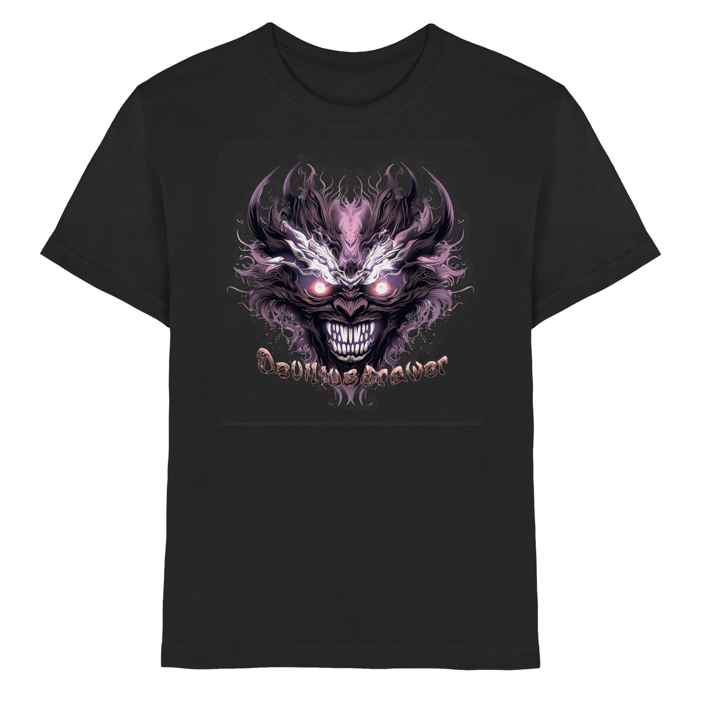 Deviliusdrawer Crazy Mask - Kids Premium Shirt