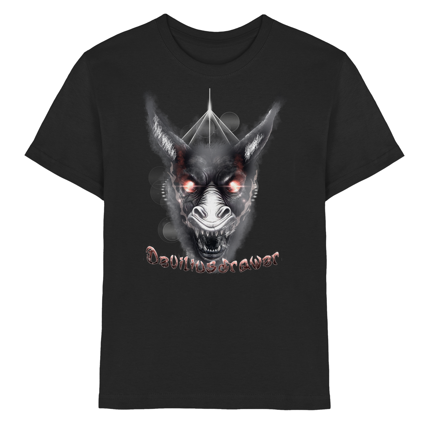 Deviliusdrawer Evil Donkey - Kids Premium Shirt