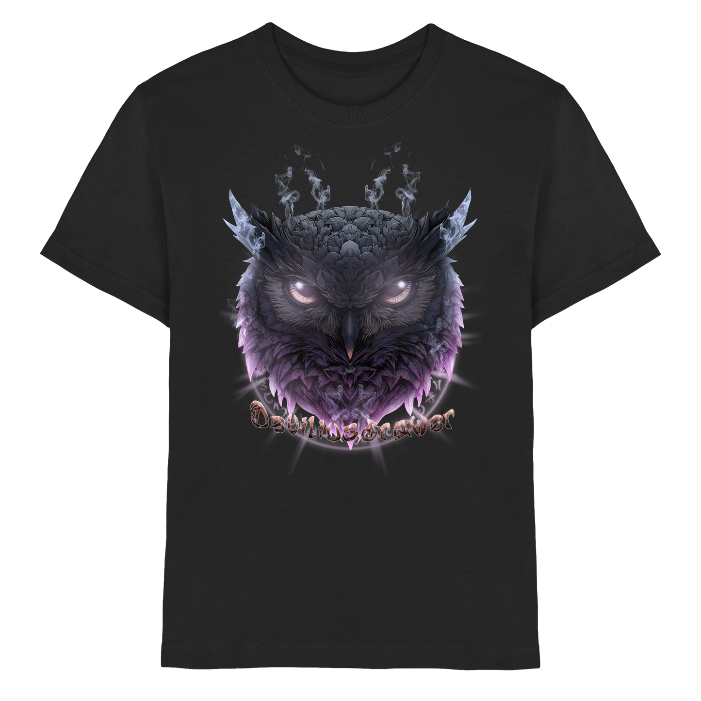 Deviliusdrawer Darkness Owl - Kids Premium Shirt