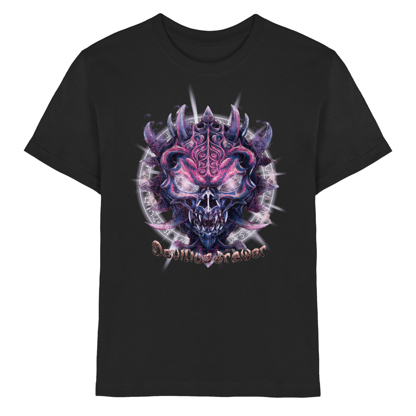 Deviliusdrawer Fire Demon - Kids Premium Shirt
