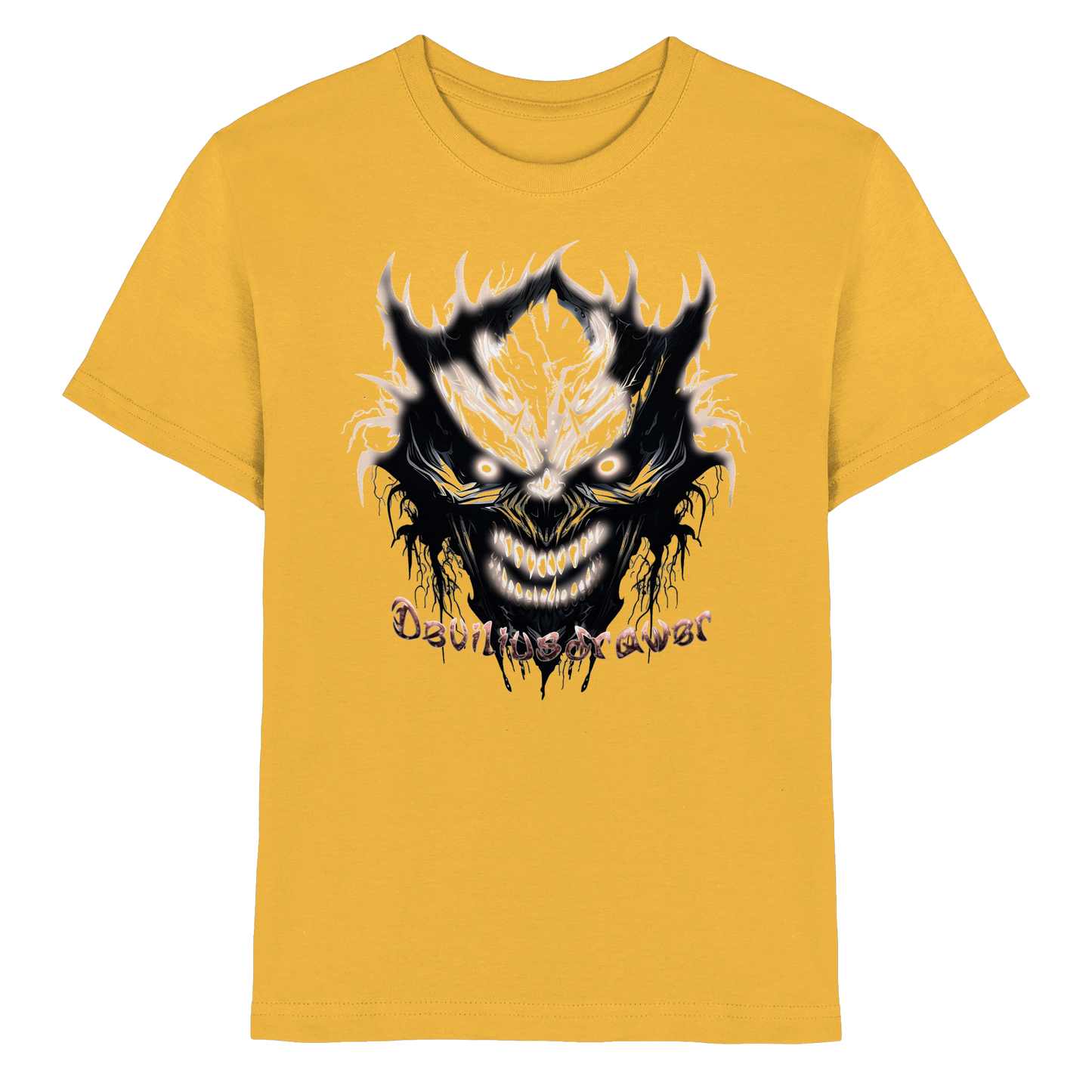 Deviliusdrawer Crazy Glow Devil - Kids Premium Shirt