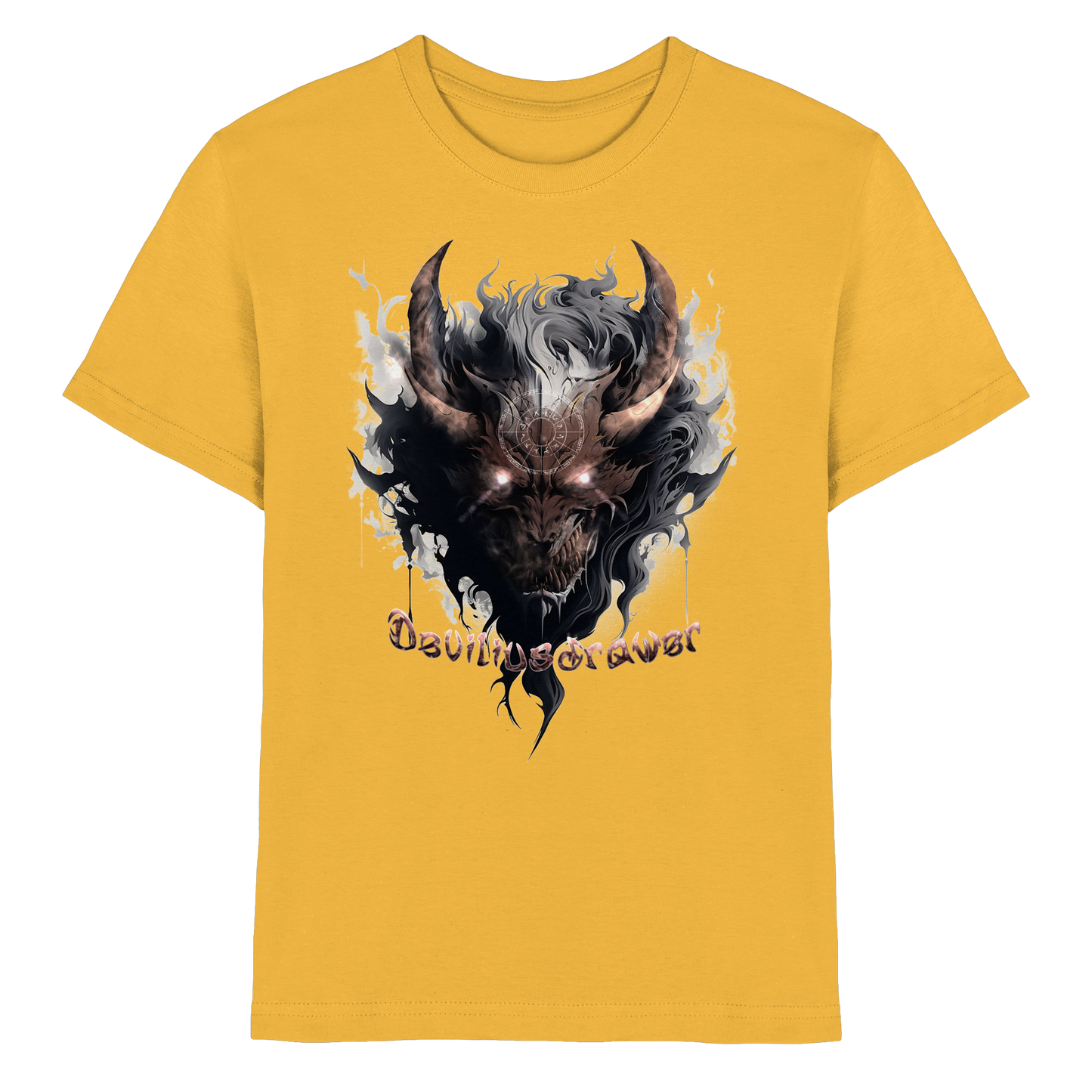 Deviliusdrawer Magic Redeyed Demon - Kids Premium Shirt