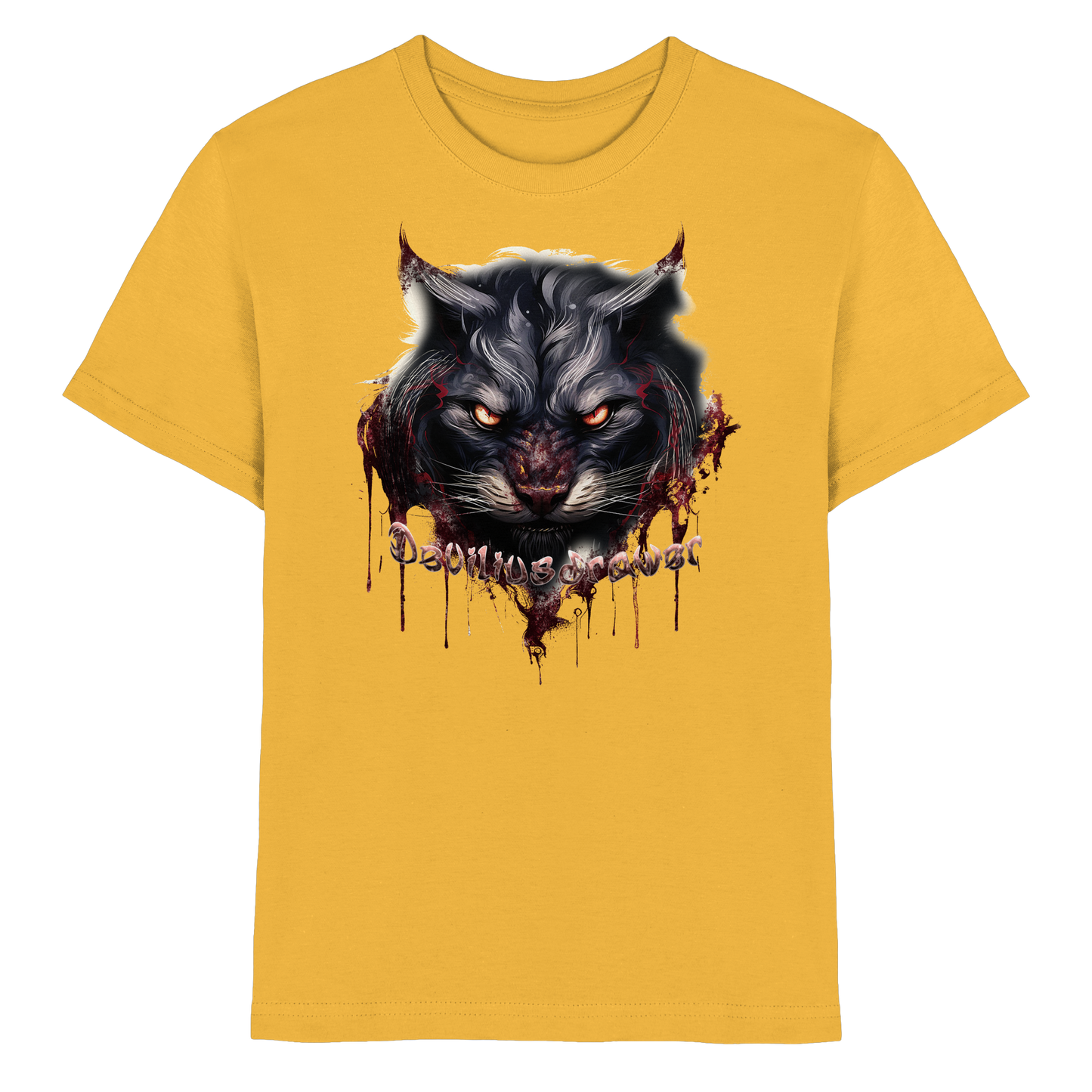 Deviliusdrawer Badass Cat - Kids Premium Shirt