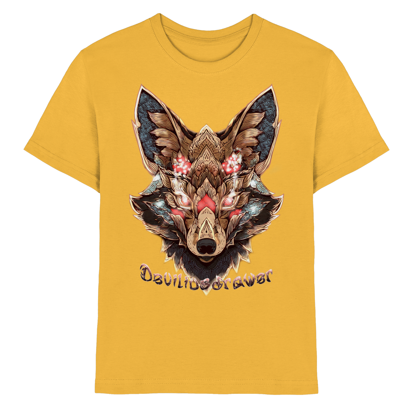 Deviliusdrawer Cristal Kitsune - Kids Premium Shirt