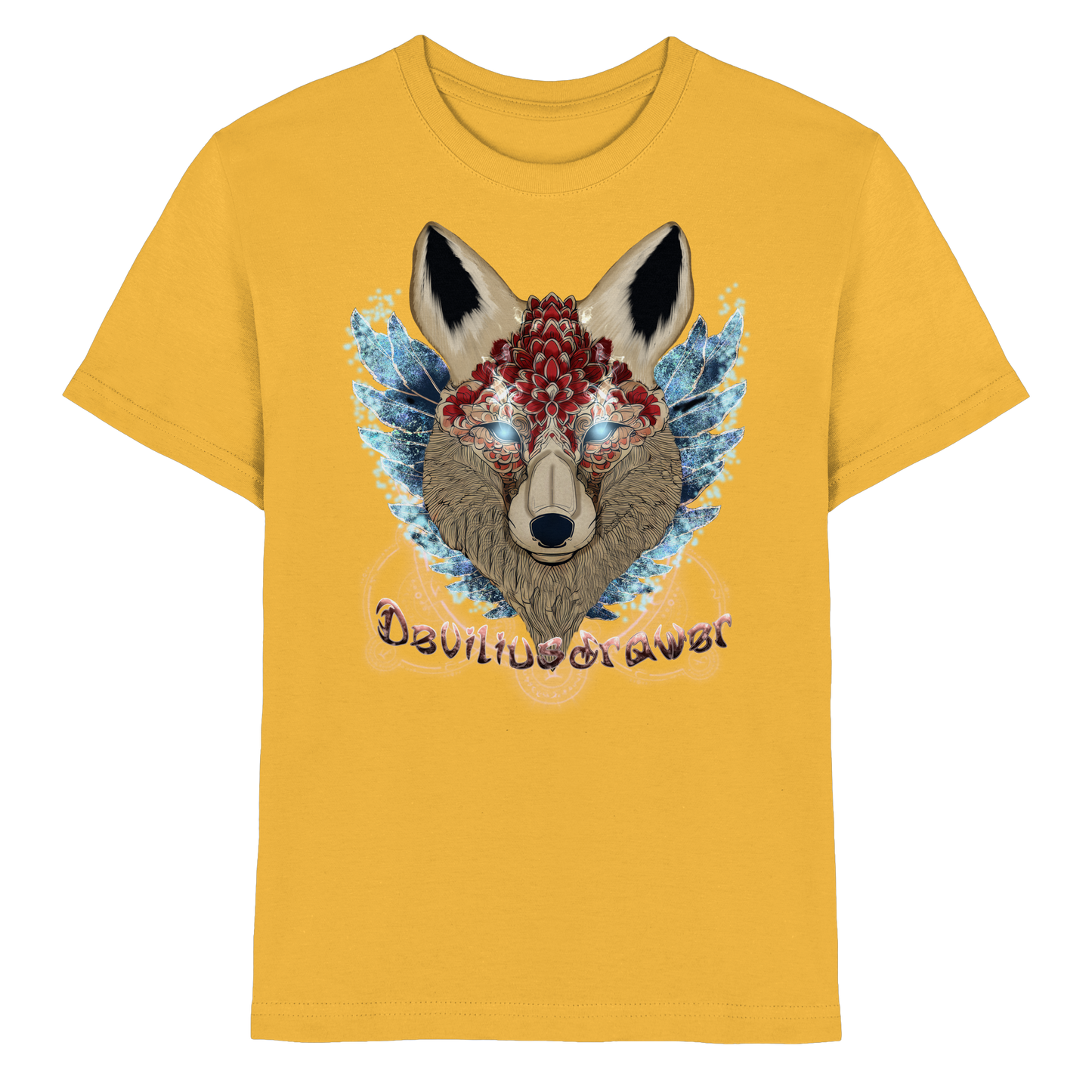 Deviliusdrawer Diamond Kitsune - Kids Premium Shirt