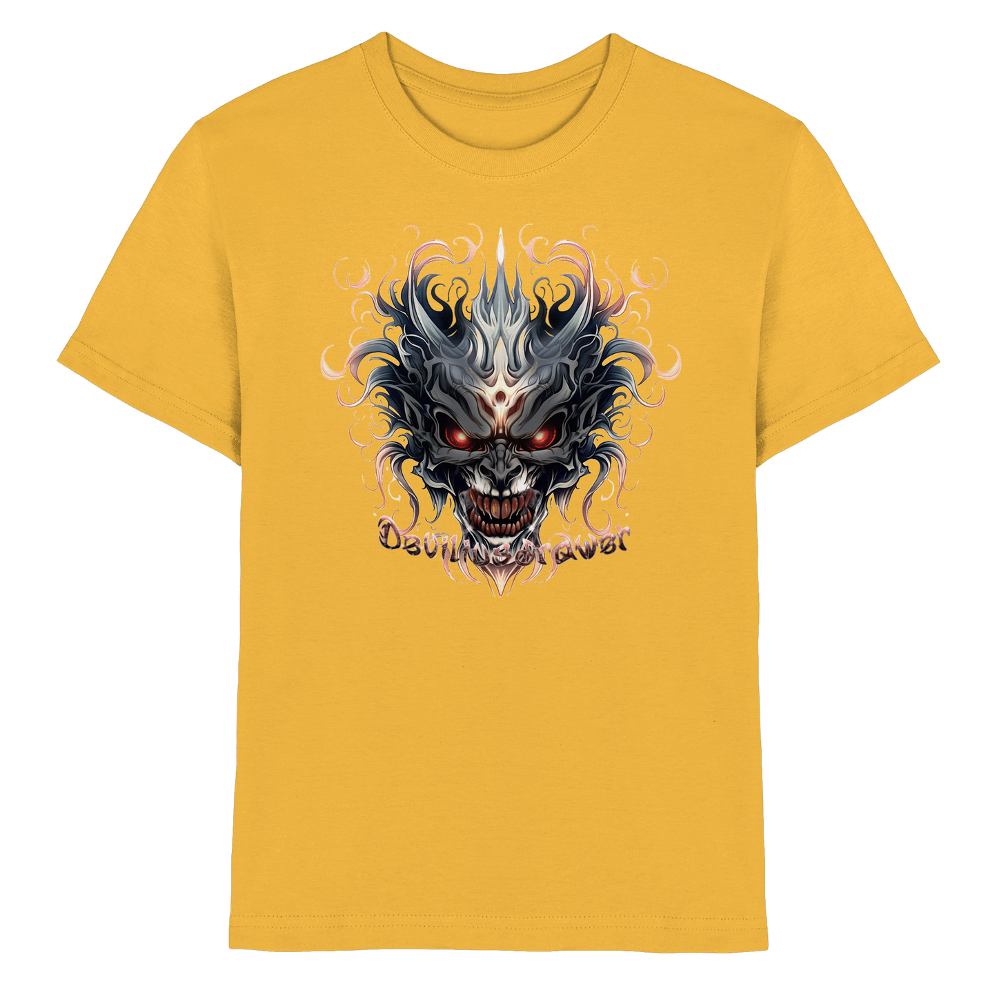 Deviliusdrawer Demon Mask - Kids Premium Shirt