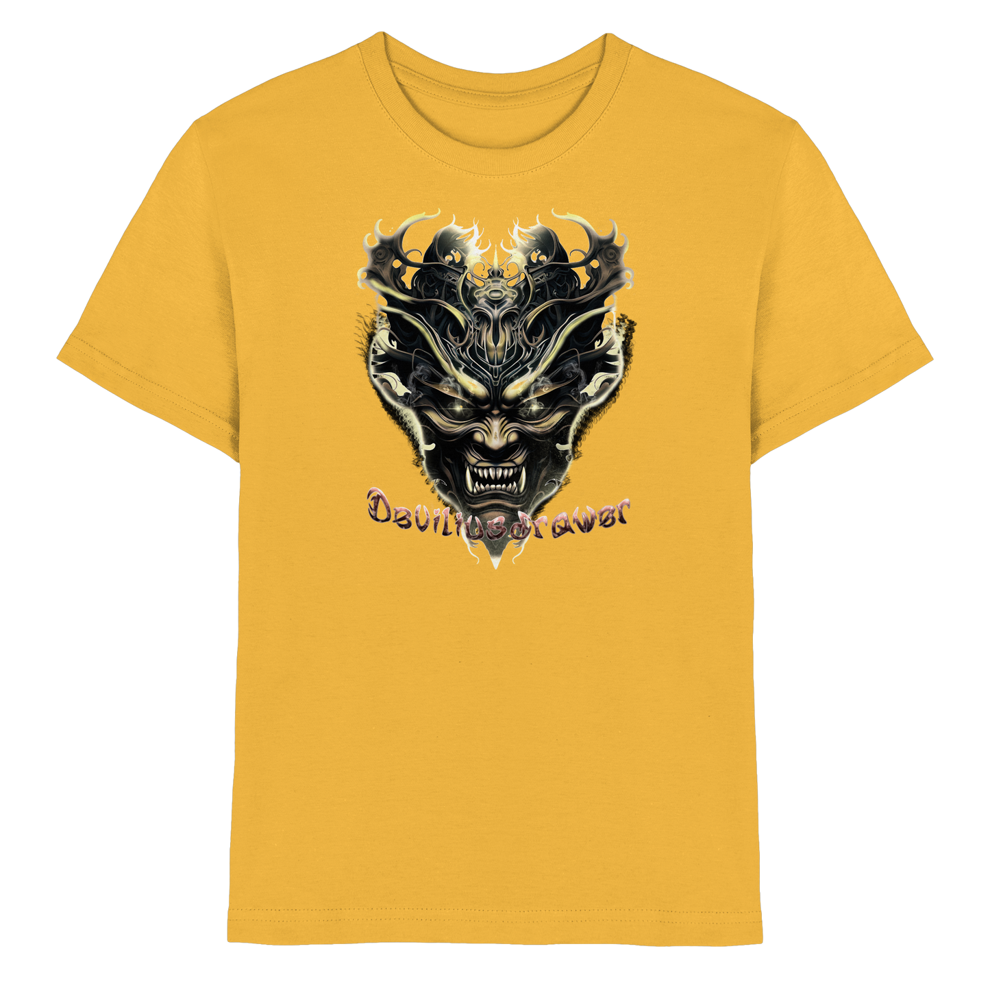 Deviliusdrawer Golden Demon Vampire - Kids Premium Shirt