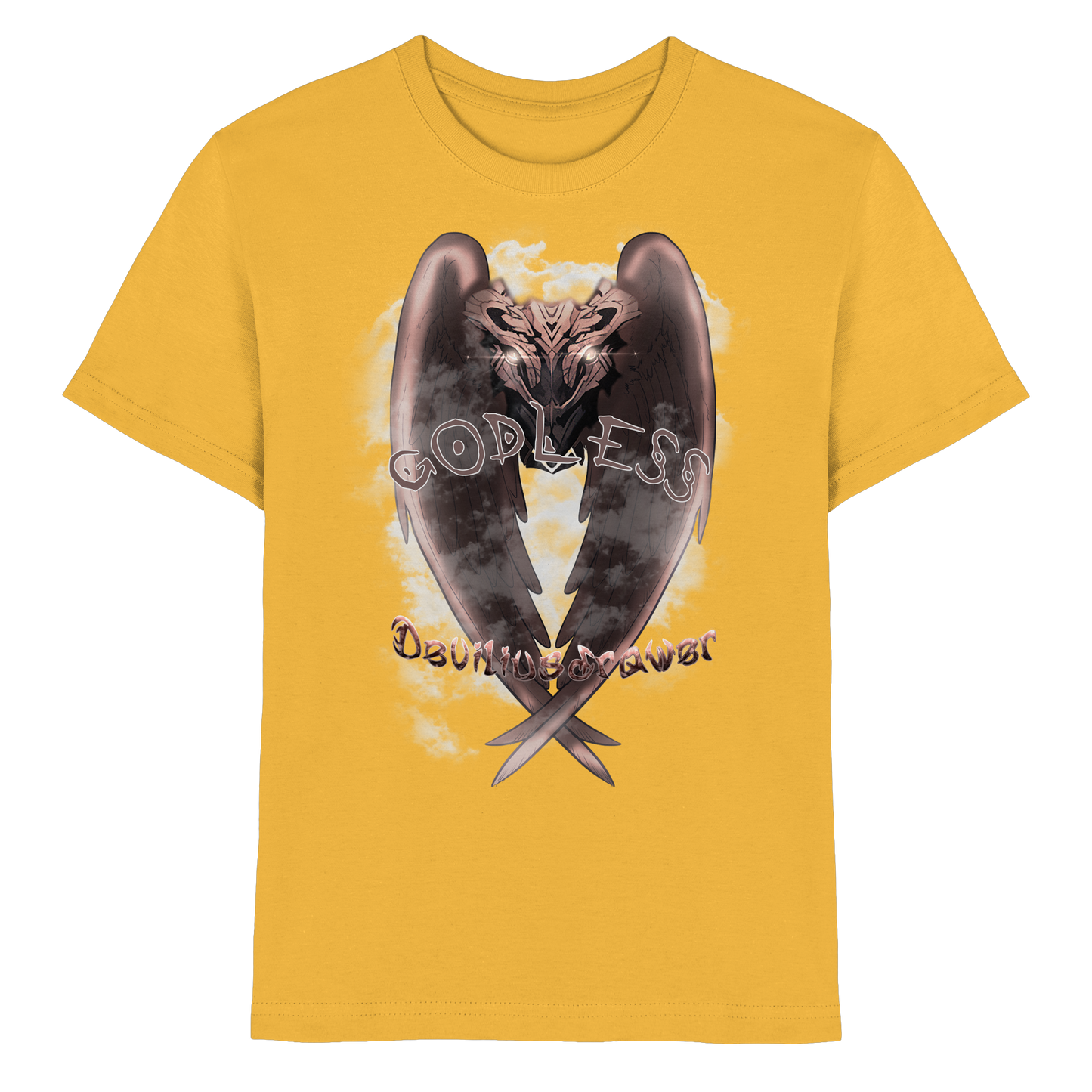 Deviliusdrawer Godless Owl - Kids Premium Shirt