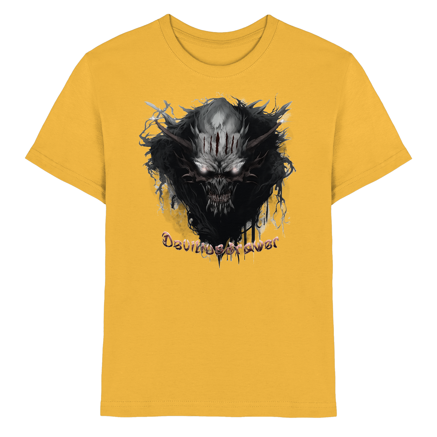 Deviliusdrawer Dark Smoke Demon - Kids Premium Shirt