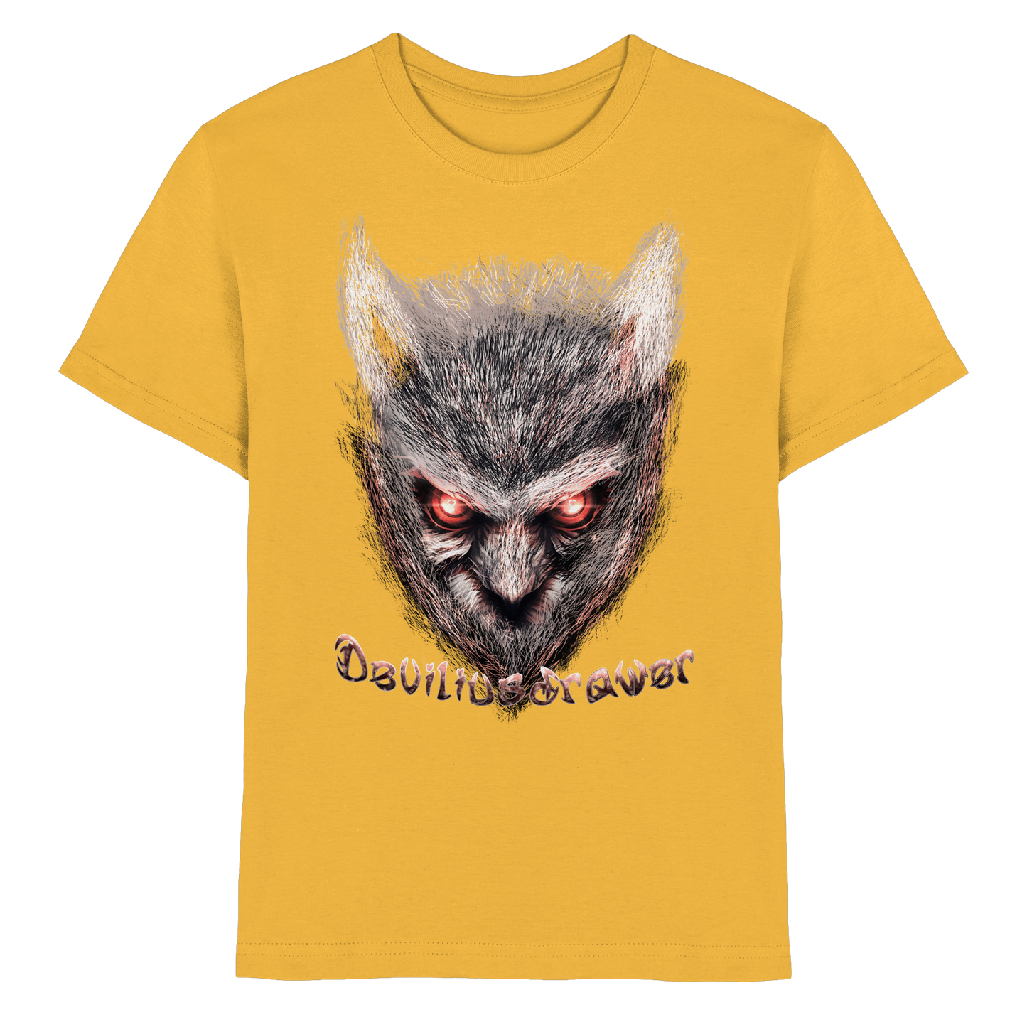 Deviliusdrawer Red Eyed Owl - Kids Premium Shirt