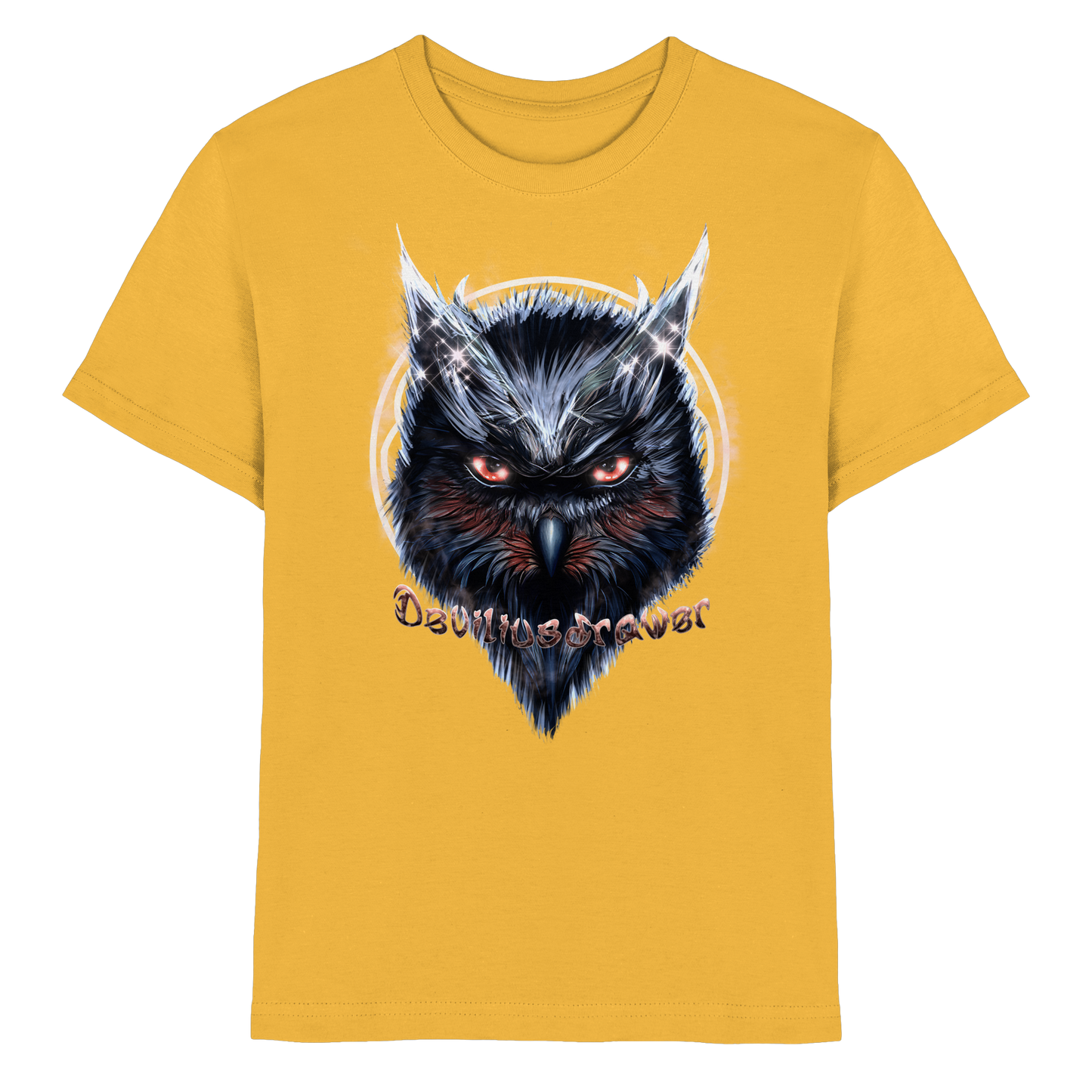Deviliusdrawer Fire Owl - Kids Premium Shirt
