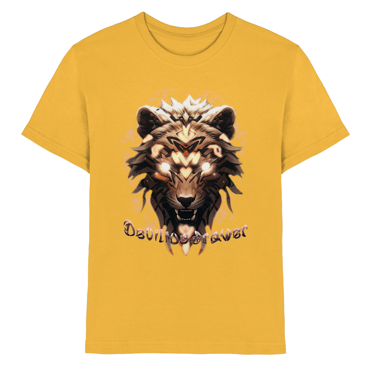 Deviliusdrawer Gold Weartiger - Kids Premium Shirt